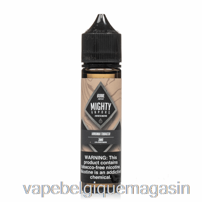 Vape Jetable Tabac De Virginie - Puissantes Vapeurs - 60ml 6mg